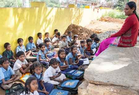 Modern Education in Classroom with Digital Transformation